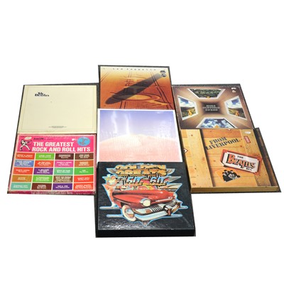 Lot 45 - Music LP and CD box sets; Thirteen to include Led Zeppelin, The Beatles etc.
