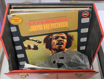 Lot 24 - Small collection vinyl records, including The Beatles, The Rolling Stones and a small quantity of 7" singles.