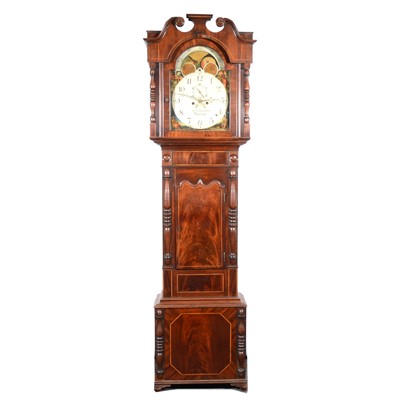 Lot 550 - An early 19th-century mahogany longcase clock