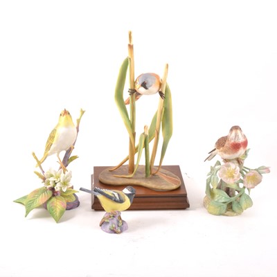 Lot 75 - Four Royal Worcester bird models