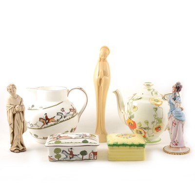 Lot 30 - A Royal Doulton "Poppy" tea service for six, and other decorative ceramics.
