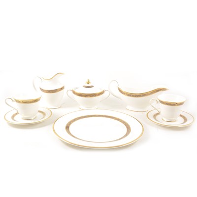 Lot 62 - A comprehensive Royal Doulton dinner and coffee service, Harlow pattern