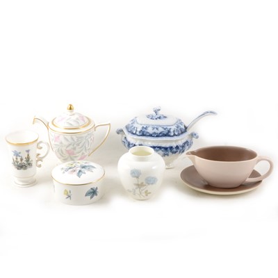 Lot 36 - Collection of decorative china, including Worcester; Wedgwood; Minton, etc.