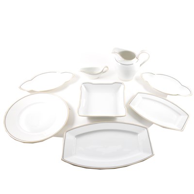 Lot 41 - A Rosenthal porcelain dinner service, Balmoral pattern.