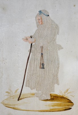 Lot 339 - Italian School, 19th Century,
Two pilgrims