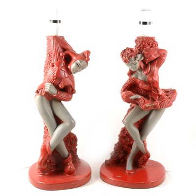 Lot 82 - A pair of Reglor of California table lamp bases.