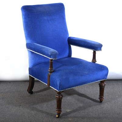 Lot 490 - A Victorian easy chair