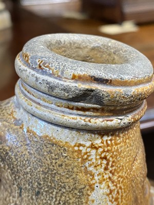 Lot 28 - A stoneware Bellarmine jug, probably English, late 17th or 18th century