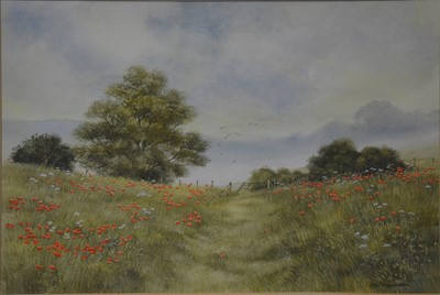Lot 375 - Rex Trayhorne, Poppy Field