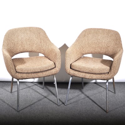 Lot 519 - Pair of 1960's easy chairs