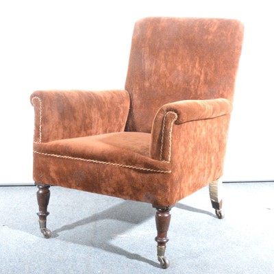 Lot 514 - A Victorian easy chair