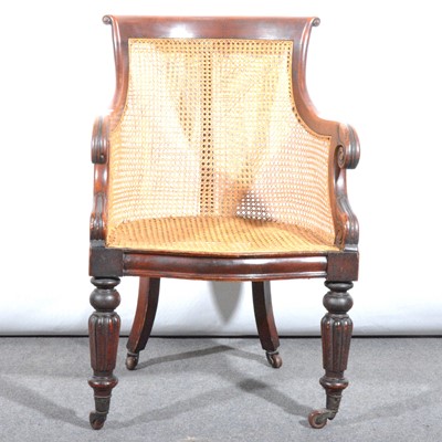 Lot 528 - A Victorian easy chair
