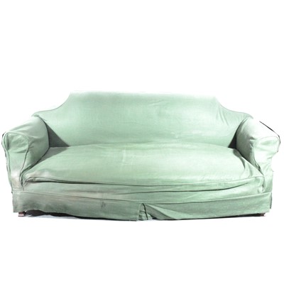 Lot 429 - An Edwardian settee with shaped back