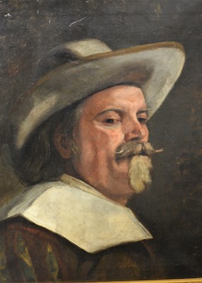 Lot 331 - English School, 19th Century,
head and shoulders portrait