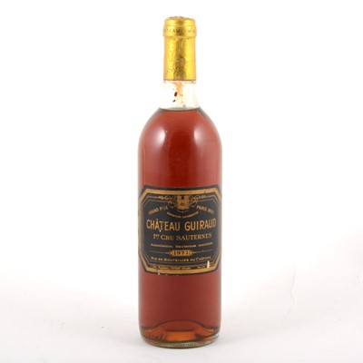 Lot 301 - Ch Guiraud, Sauternes, 1er Cru, 1971