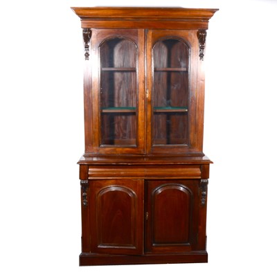 Lot 158 - A Victorian mahogany bookcase