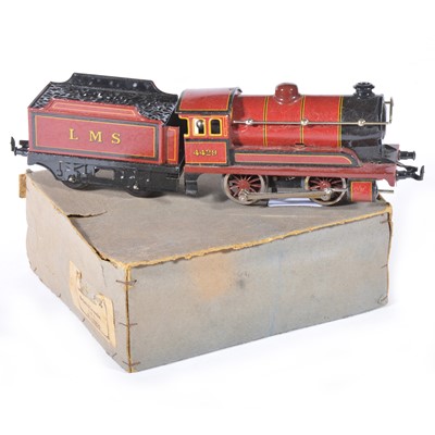 Lot 5 - Bing Germany O gauge locomotive; clock-work LMS red, no.4429