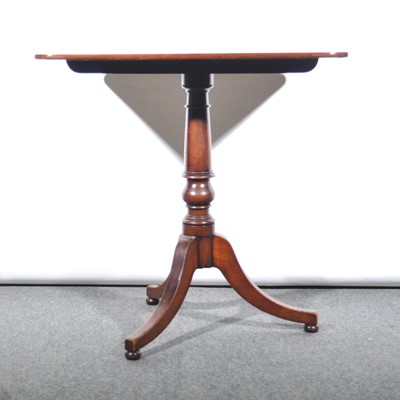 Lot 451 - A Victorian mahogany tripod table
