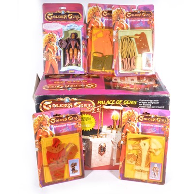 Lot 272 - Golden Girl by Galoob; Palace of Gems set etc