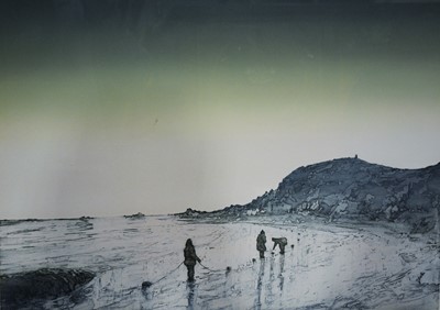 Lot 368 - Michael Richecouer, La Saie, signed and titled, limited edition aquatint