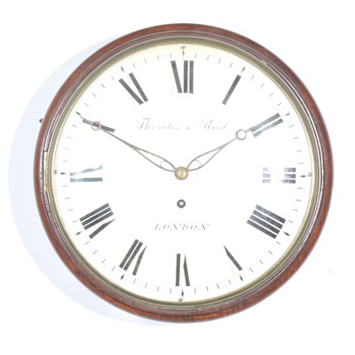 Lot 248 - A mahogany wall clock