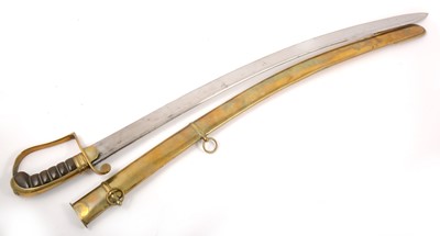 Lot 74 - A 1796 Pattern cavalry sabre