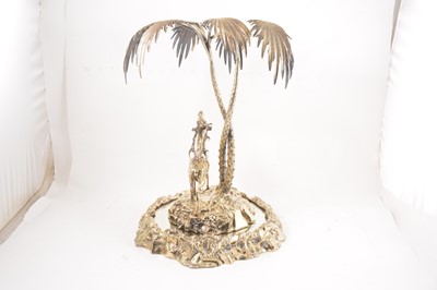Lot 60 - An Elkington & Co gilt metal table centre piece