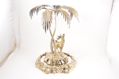 Lot 60 - An Elkington & Co gilt metal table centre piece