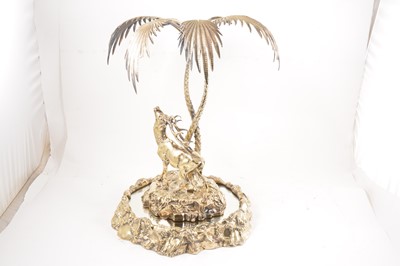 Lot 60 - An Elkington & Co gilt metal table centre piece