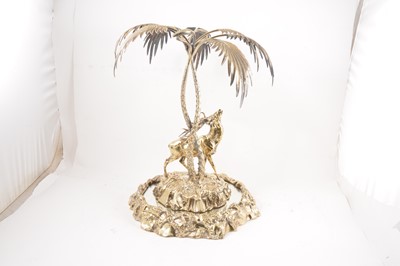Lot 60 - An Elkington & Co gilt metal table centre piece