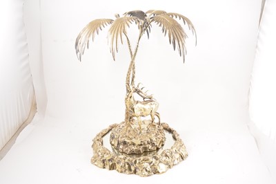 Lot 60 - An Elkington & Co gilt metal table centre piece