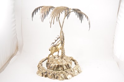 Lot 60 - An Elkington & Co gilt metal table centre piece