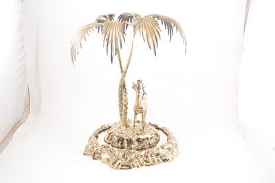 Lot 60 - An Elkington & Co gilt metal table centre piece