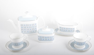 Lot 67 - An extensive Royal Doulton bone china table service, Counterpoint pattern.