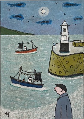 Lot 438 - Joan Gillchrest, Harbour scene