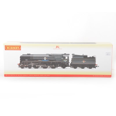 Lot 49 - Hornby OO gauge model railway locomotive; R3618 BR 4-6-2 Battle of Britain (rebuilt) 'Royal Observer Corps'