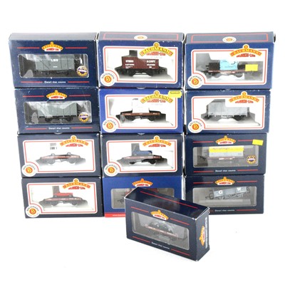 Lot 51 - Thirteen Bachmann OO gauge model railway wagons, all boxed.