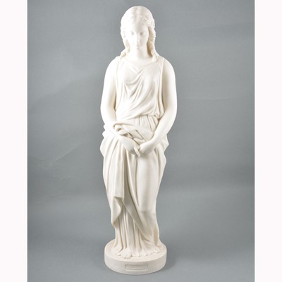Lot 1 - Copeland parian statue, Maidenhood