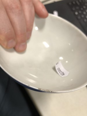 Lot 84 - Two Chinese porcelain bowls
