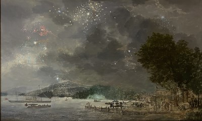 Lot 347 - Claude Harrison - Coronation Fireworks, 1953.