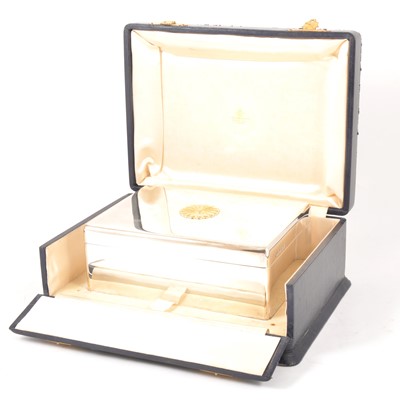 Lot 144 - A silver box
