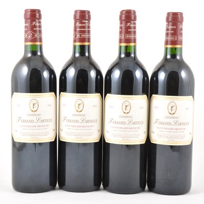 Lot 269 - Ch Ferrand Lartigue, Saint-Emilion Grand Cru, 2001