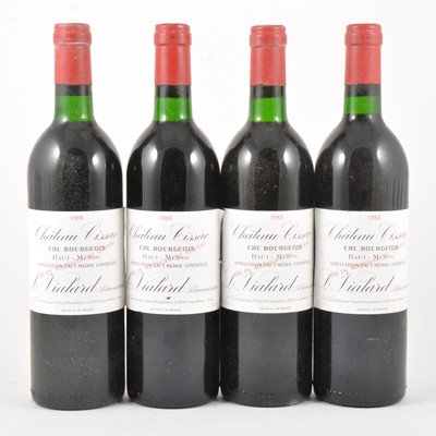Lot 263 - Ch Cissac, Haut-Medoc, 1988