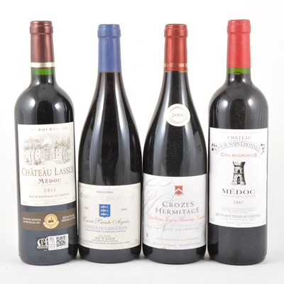 Lot 261 - Eight assorted bottles of Médoc