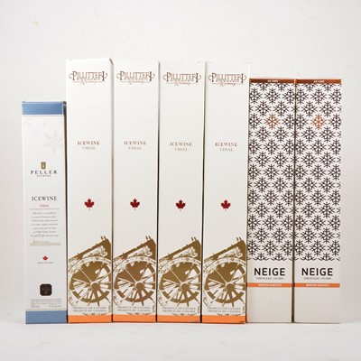 Lot 304 - Seven bottles of Canadian dessert wines