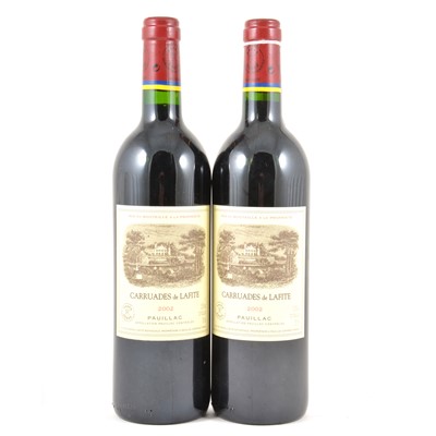 Lot 289 - Carruades de Lafite, Lafite Rothschild, Pauillac, 2002.