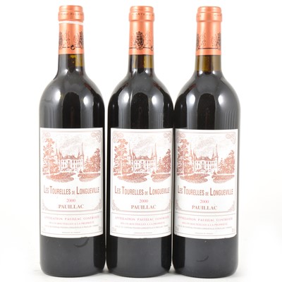 Lot 286 - Ch Pichon Longueville, Les Tourelles de Longueville, Pauillac, 2000