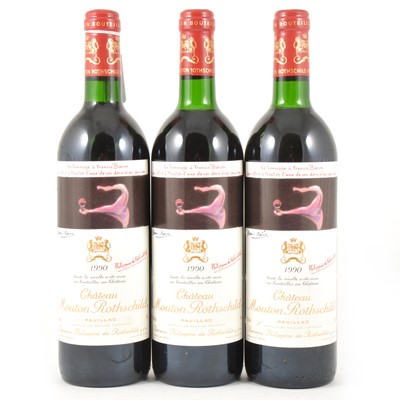 Lot 291 - Ch Mouton Rothschild, Pauillac, 1990
