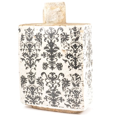 Lot 12 - Stoneware wine flask