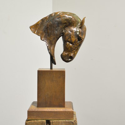 Lot 389 - Nic Fiddian-Green - Gentle Horse in the Wind